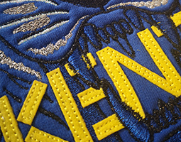 Broderie réalisée par Griff Décor, imprimerie à Saint-Macaire-en-Mauges (49)